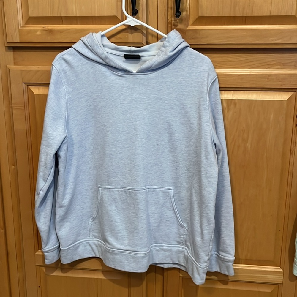 32 Degrees Blue Boxy Relaxed Hoodie